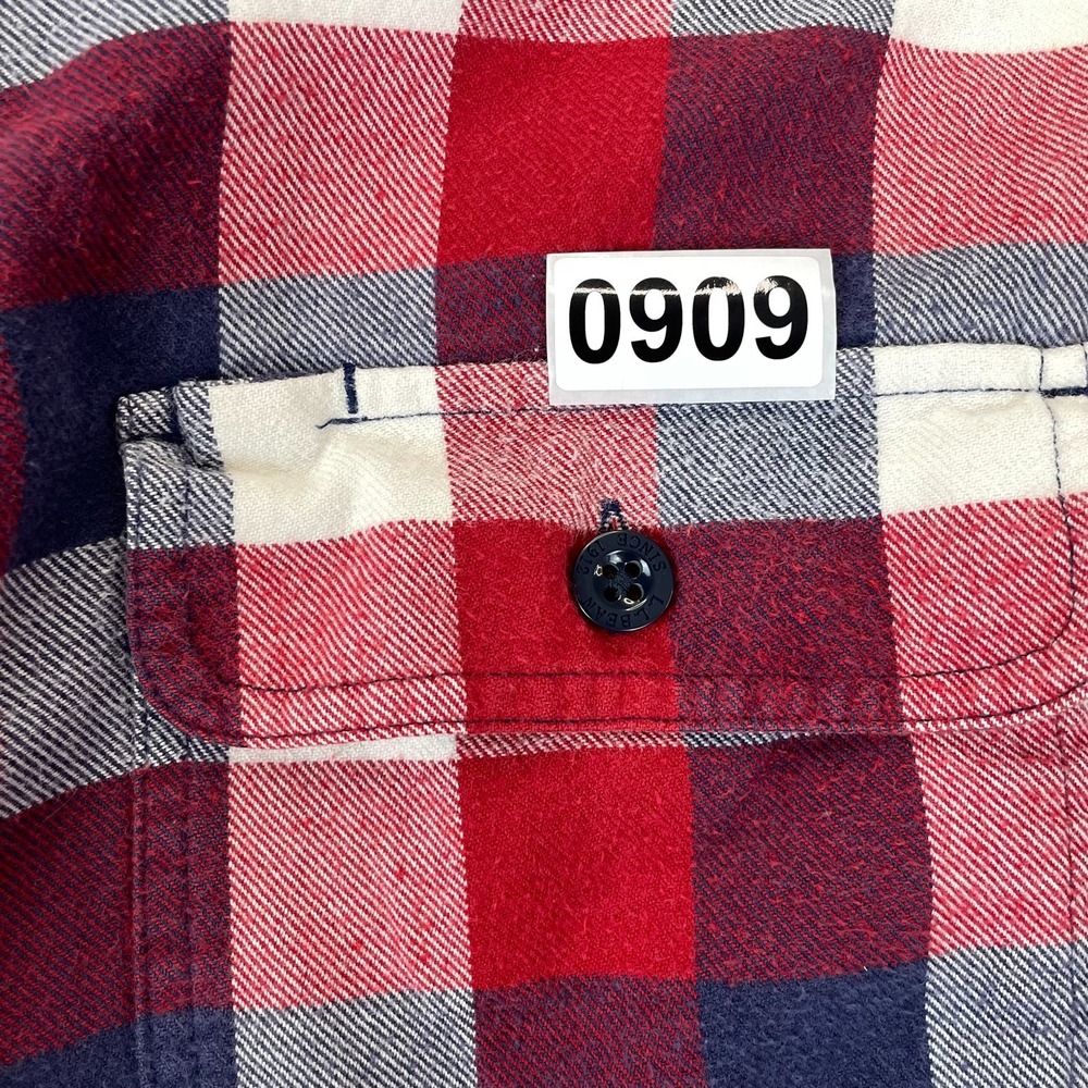 L.L. Bean Fleece-Lined Flannel Shirt Mens XL Multicolor Plaid Traditional Fit - Picture 15 of 15